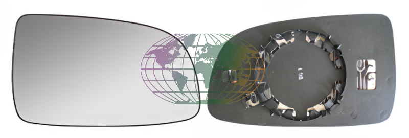 Buitenspiegelglas Bodermann 2805065