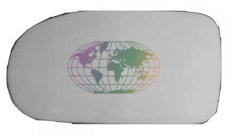 Buitenspiegelglas Bodermann 2831062