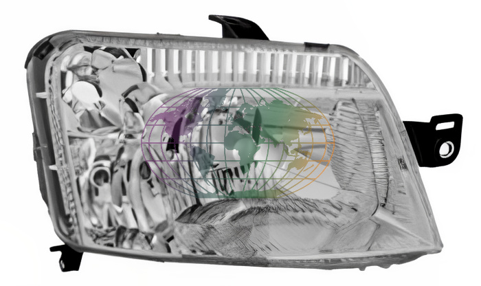 Koplamp Bodermann 3253277