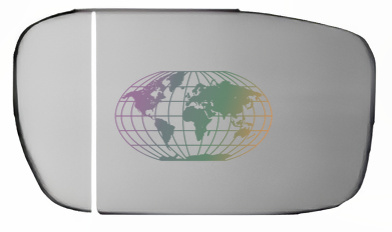 Buitenspiegelglas Bodermann 3267066