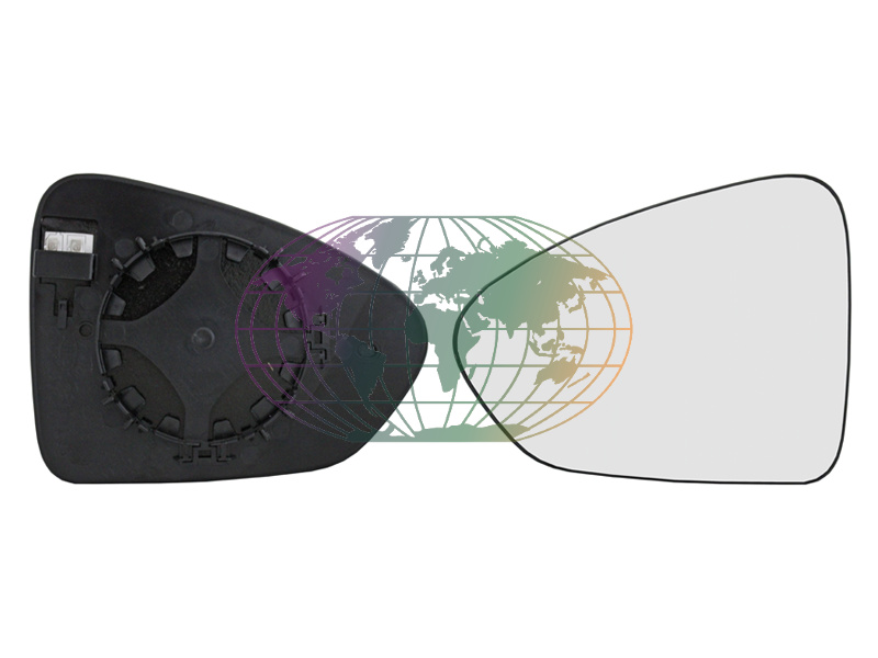 Spiegelglas, buitenspiegel Bodermann 3289062