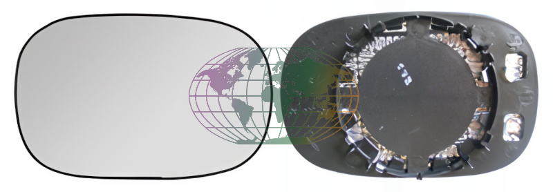 Buitenspiegelglas Bodermann 3601065