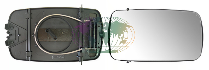 Buitenspiegelglas Bodermann 3615062