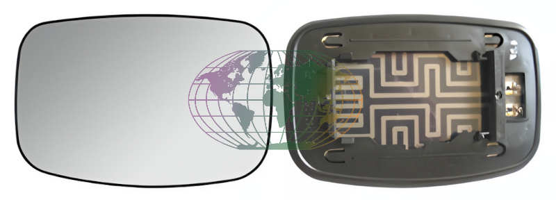 Buitenspiegelglas Bodermann 3627065