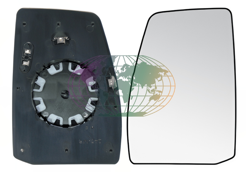 Buitenspiegelglas Bodermann 3628064