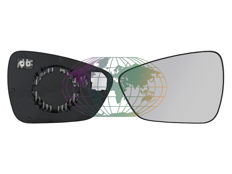 Spiegelglas, buitenspiegel Bodermann 3658064