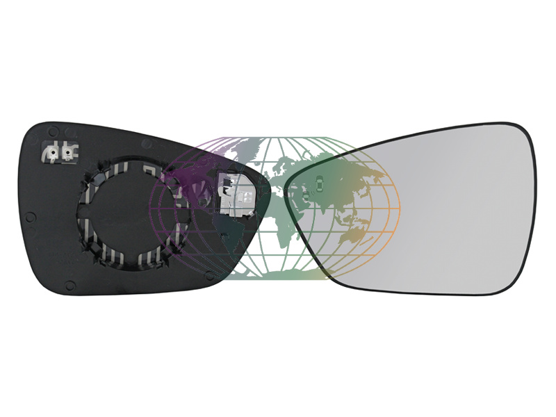 Spiegelglas, buitenspiegel Bodermann 3658066