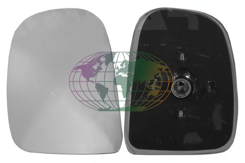 Buitenspiegelglas Bodermann 3665061