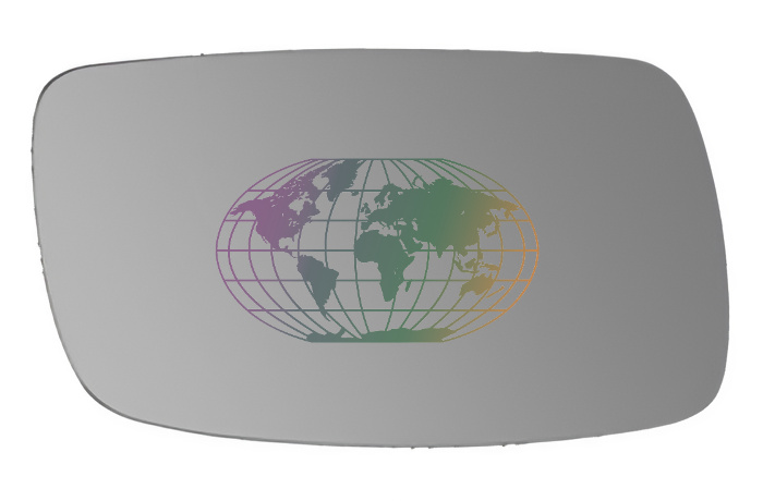 Buitenspiegelglas Bodermann 3671064