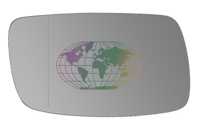 Buitenspiegelglas Bodermann 3671078