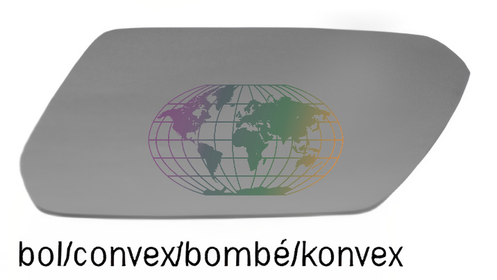 Buitenspiegelglas Bodermann 3673061