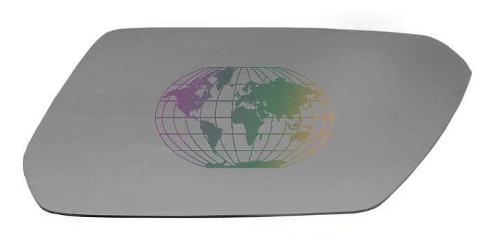 Buitenspiegelglas Bodermann 3673063