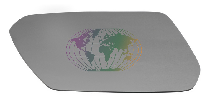 Buitenspiegelglas Bodermann 3673064