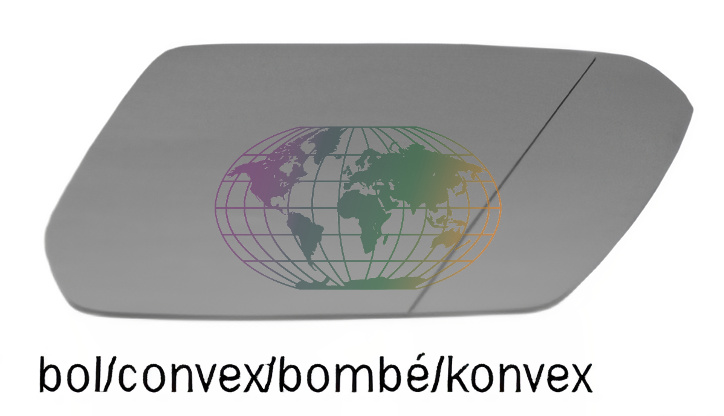 Buitenspiegelglas Bodermann 3673078