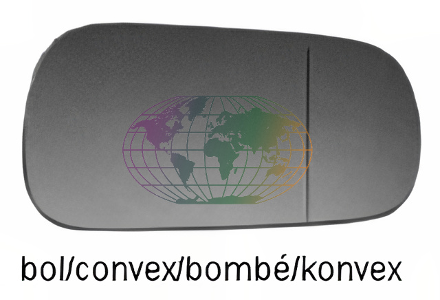 Buitenspiegelglas Bodermann 3691068