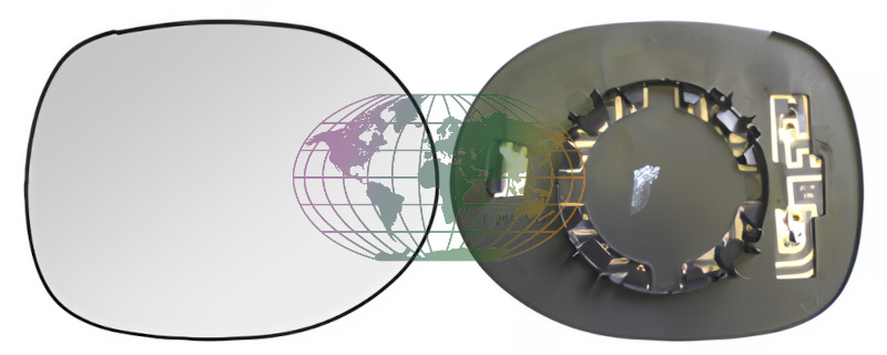 Buitenspiegelglas Bodermann 4036065