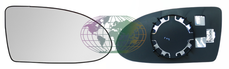 Buitenspiegelglas Bodermann 4424065