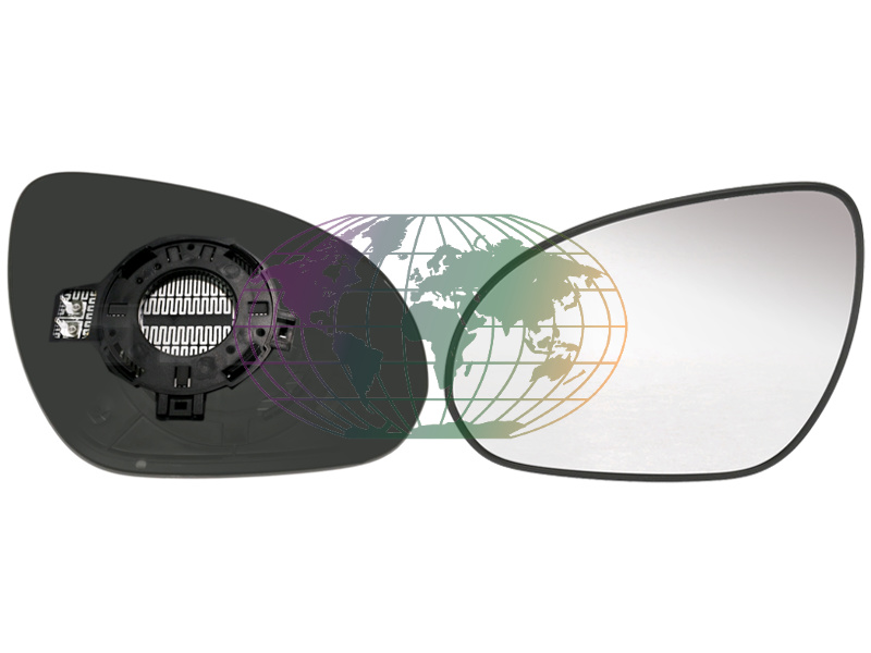 Spiegelglas, buitenspiegel Bodermann 4427068