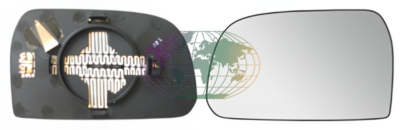 Buitenspiegelglas Bodermann 4481066