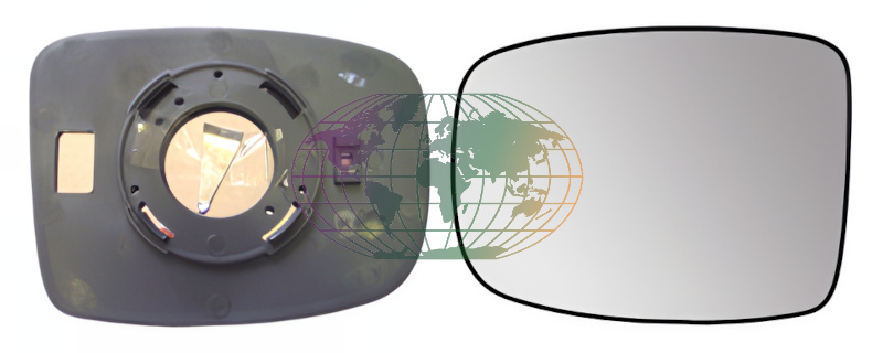 Buitenspiegelglas Bodermann 4485062