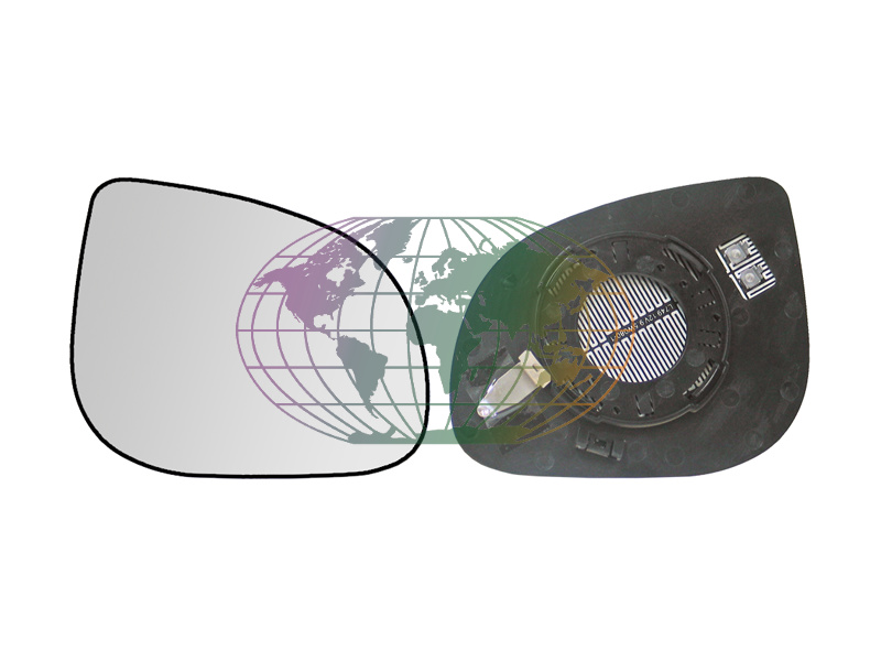 Buitenspiegelglas Bodermann 4492063