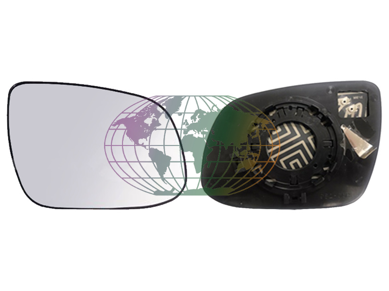 Spiegelglas, buitenspiegel Bodermann 4676063