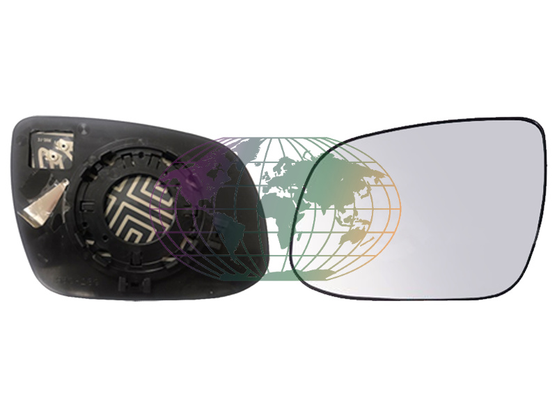 Spiegelglas, buitenspiegel Bodermann 4676064