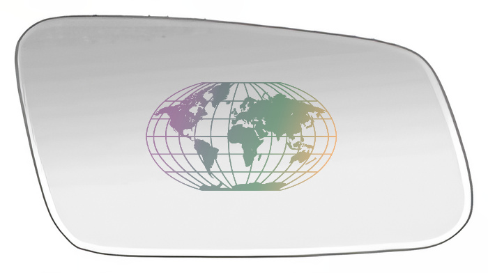 Buitenspiegelglas Bodermann 5241061