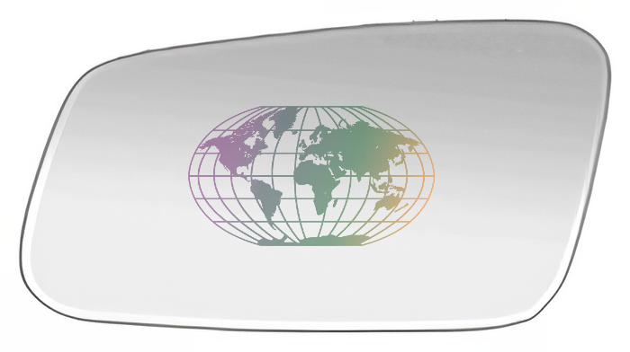 Buitenspiegelglas Bodermann 5241062