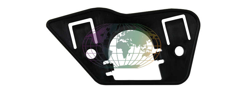 Houder, bumper Bodermann 5416111