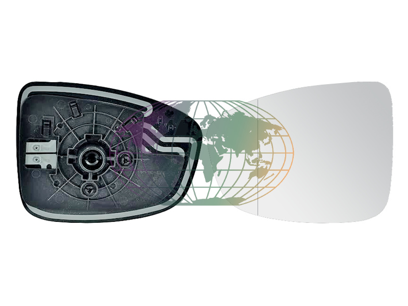 Buitenspiegelglas Bodermann 5605064