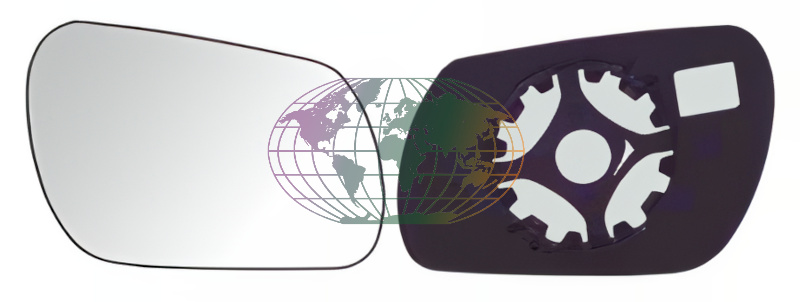 Buitenspiegelglas Bodermann 5642061