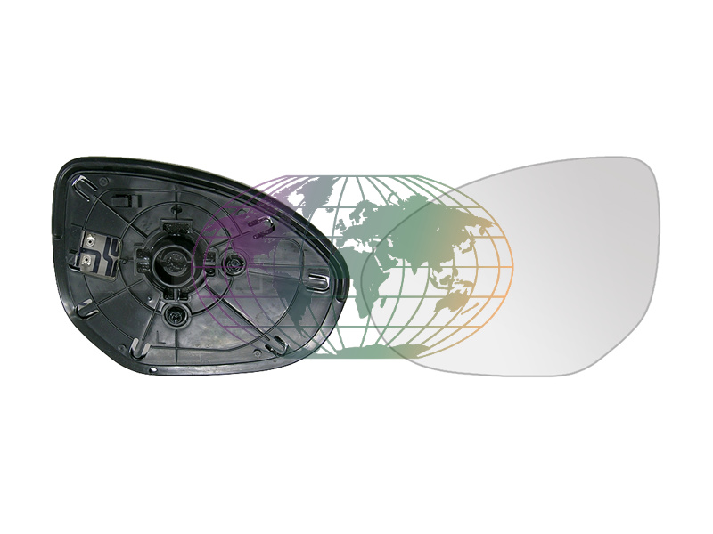 Buitenspiegelglas Bodermann 5643064