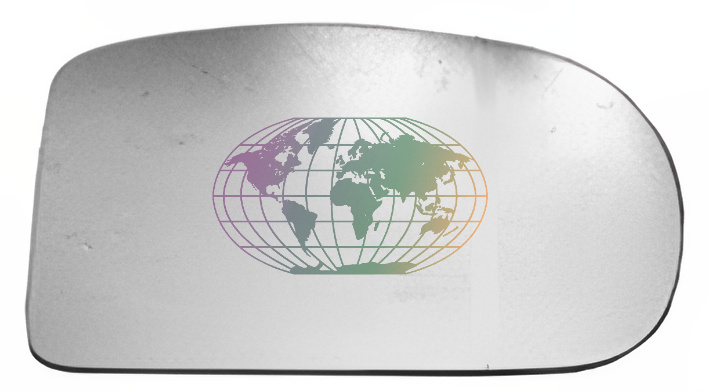 Buitenspiegelglas Bodermann 6027062