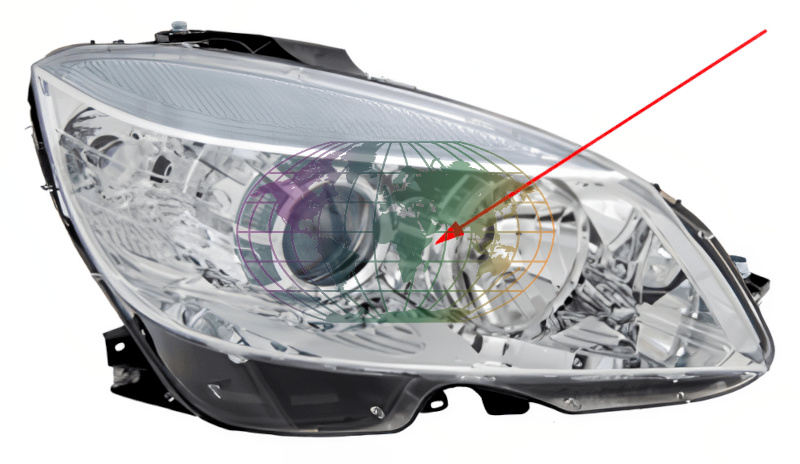 Koplamp Bodermann 6028285