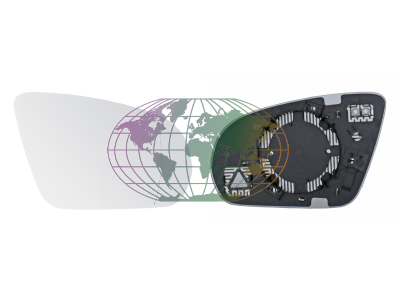 Spiegelglas, buitenspiegel Bodermann 6030061