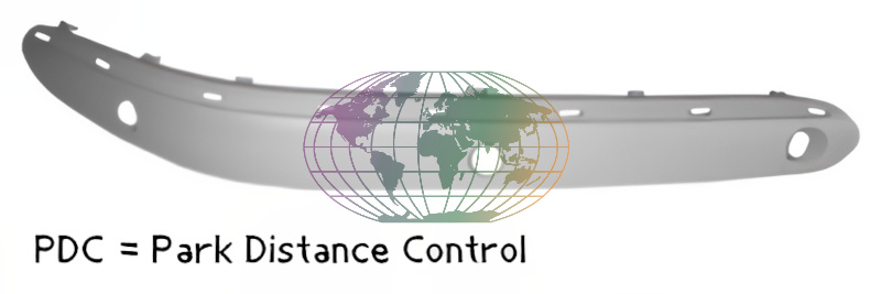 Voorbumper deel Bodermann 6031143