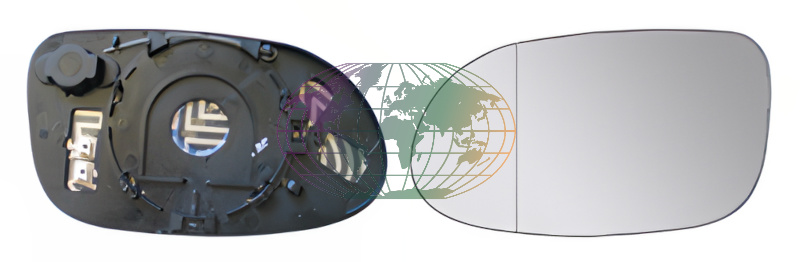 Buitenspiegelglas Bodermann 6072066