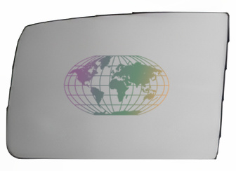 Buitenspiegelglas Bodermann 6414064