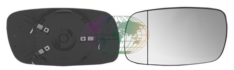 Buitenspiegelglas Bodermann 6415066