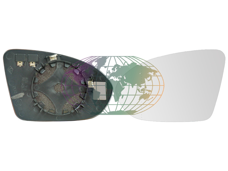 Buitenspiegelglas Bodermann 6424064