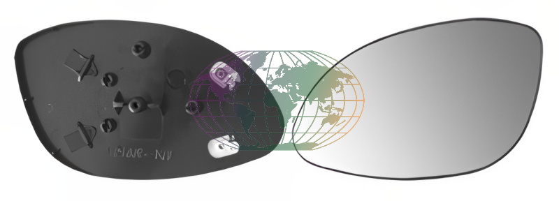 Buitenspiegelglas Bodermann 6427066
