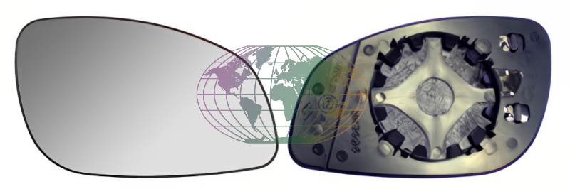 Buitenspiegelglas Bodermann 6429063