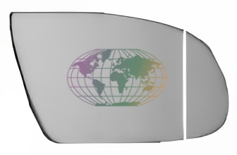 Buitenspiegelglas Bodermann 6438078