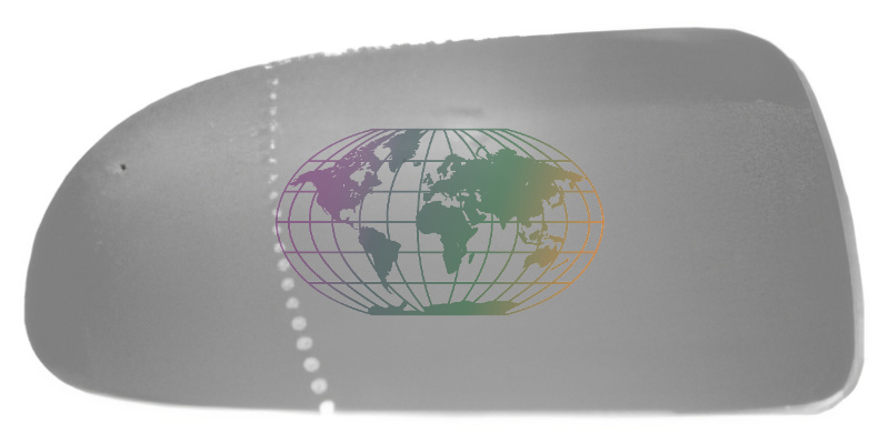 Buitenspiegelglas Bodermann 6439076