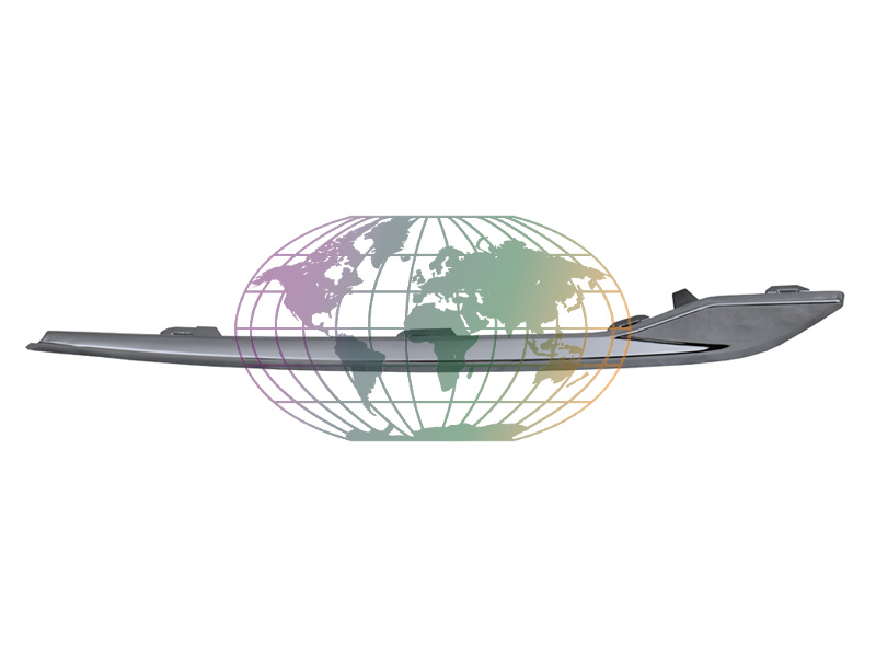 Ventilatiegrille, bumper Bodermann 6491362