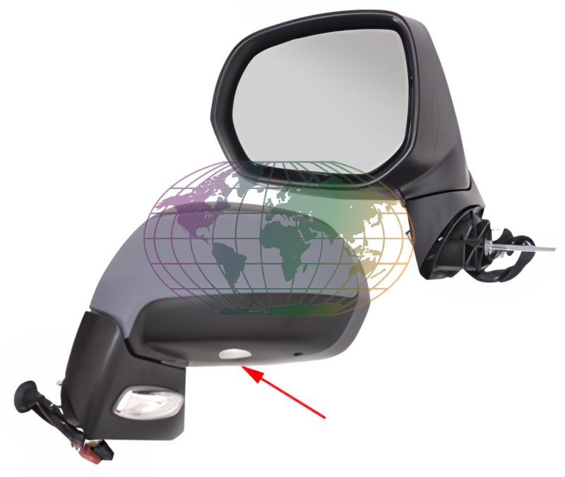 Buitenspiegel Bodermann 6866084