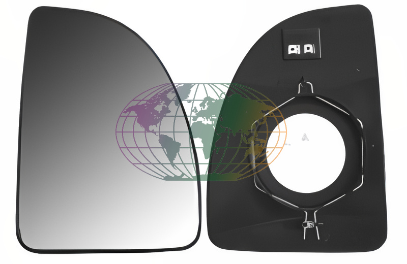 Buitenspiegelglas Bodermann 6873065