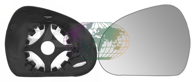 Buitenspiegelglas Bodermann 6885062