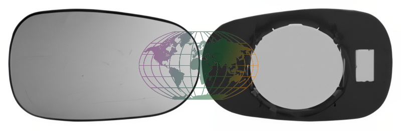Buitenspiegelglas Bodermann 7201061